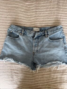 Frame Jean Shorts